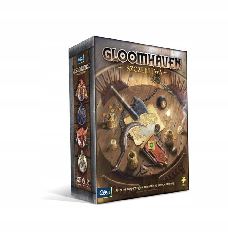 Gloomhaven Szczęki Lwa Gra Planszowa Albi 14+