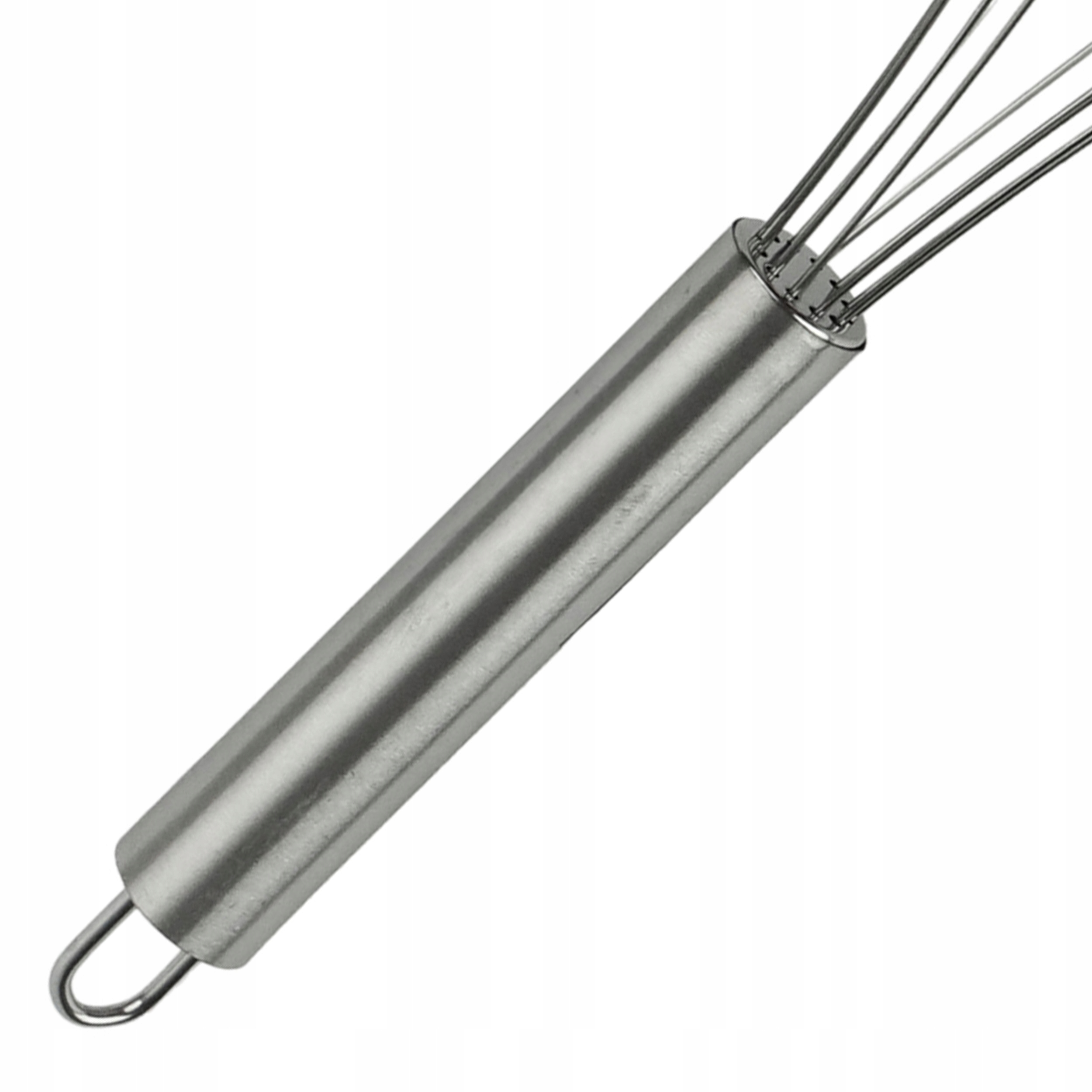 TRZEPACZKA UBIJACZKA DO JAJEK CIASTA RÓZGA STAL NIERDZEWNA 25,5cm Długość (cm) 25.5 cm