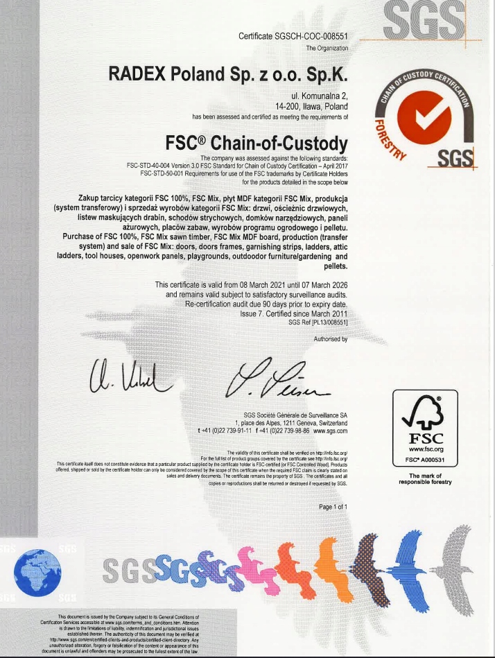 PELLET IGLASTY OPAKOWANIE 990 KG EN A1 PL 065 Typ produktu pelet