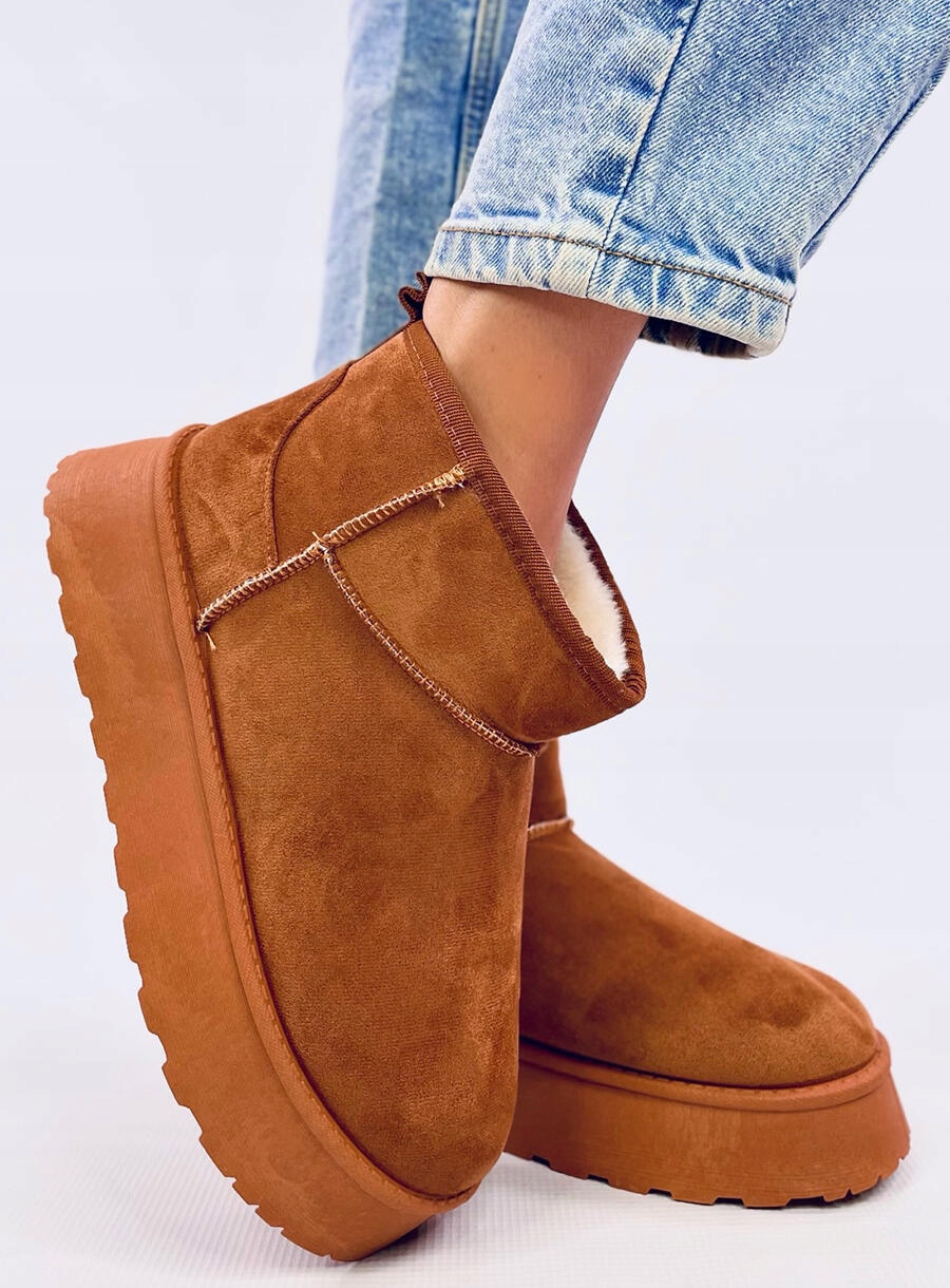 Emusy na platformie krótkie RODMANS CAMEL 38 Rozmiar 38