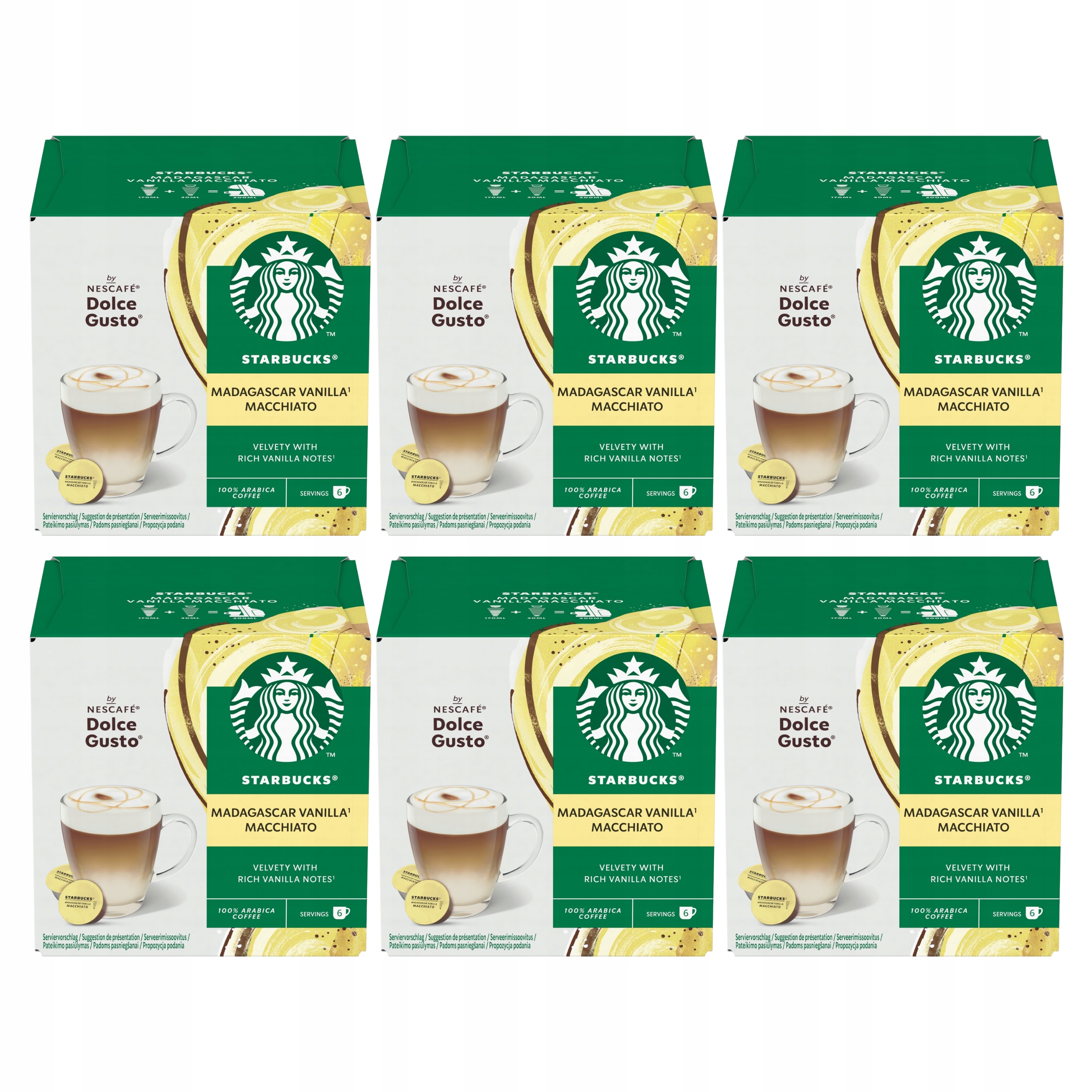 Starbucks Dolce Gusto Kawa Wanilia Macchiato 72szt