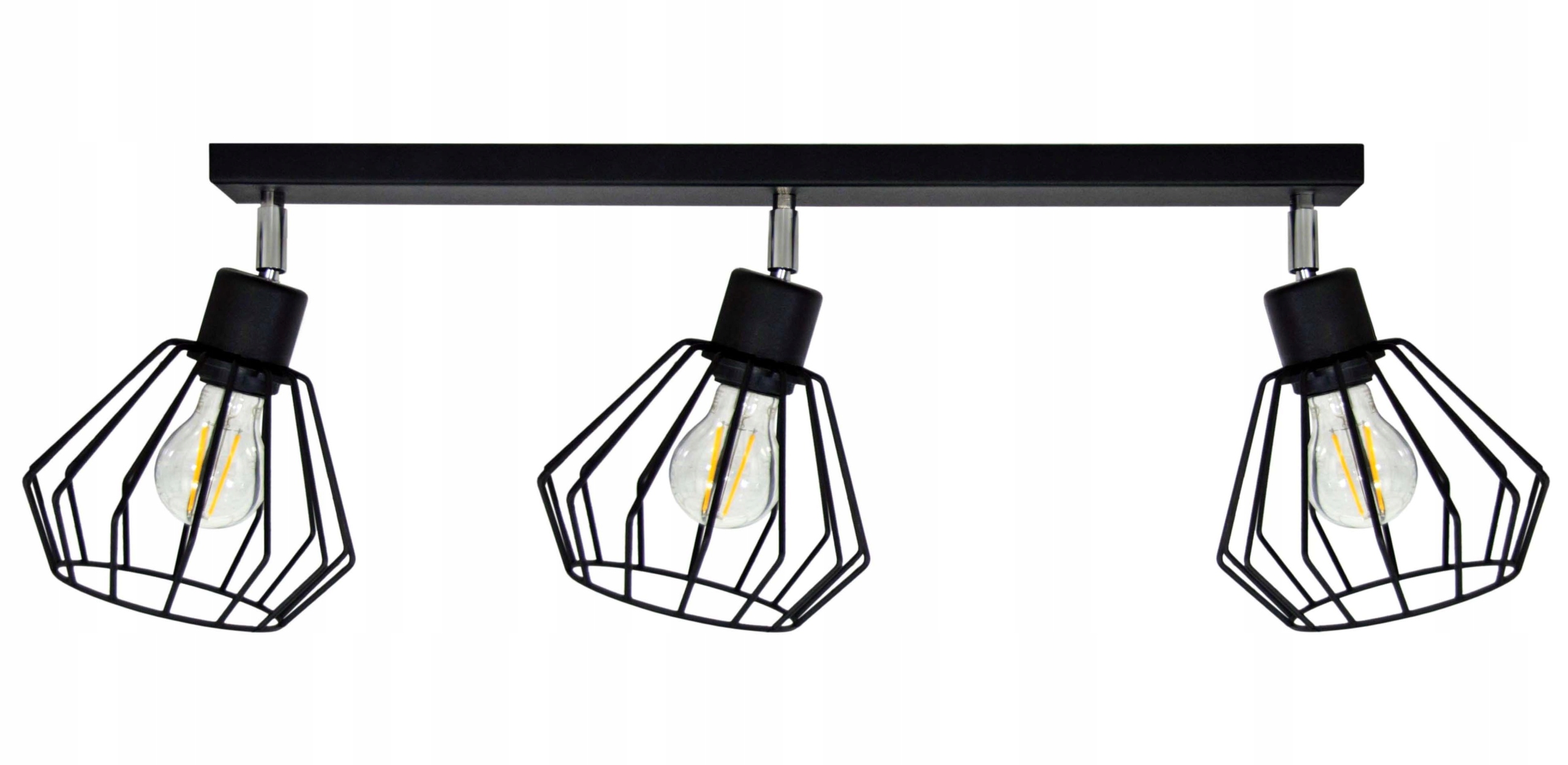 LAMPA plafon SUFITOWA ŻYRANDOL loft BRYLANT DRUT B Marka LED-ONE