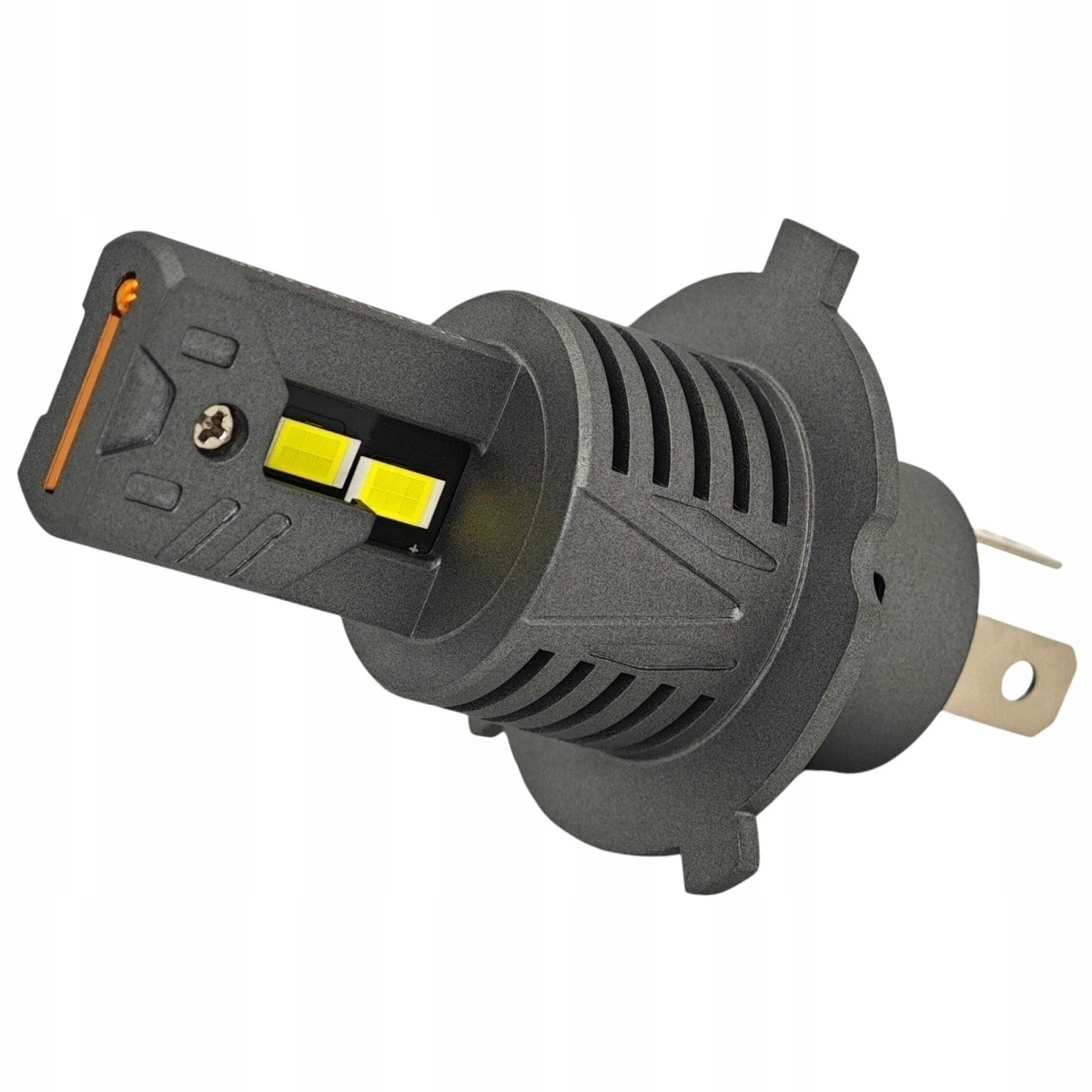 H4 Led 9V-32V Canbus Csp 10000lm 2 ks bez chyby, silné bílé světlo