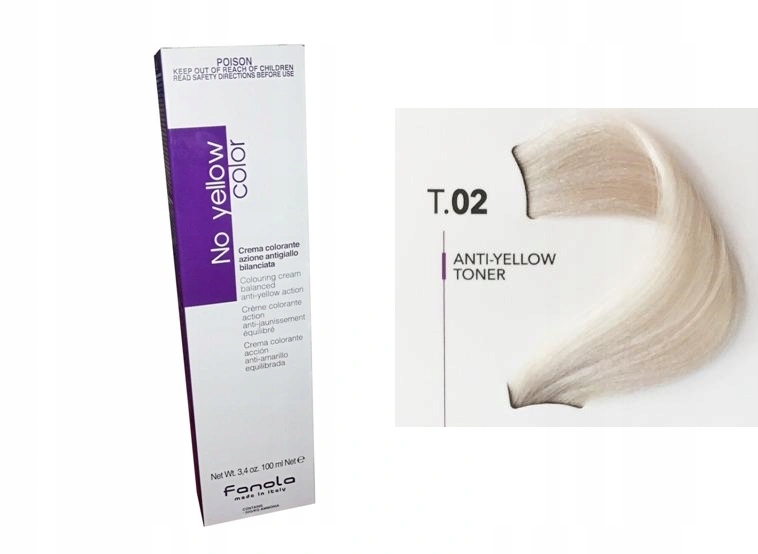 

Fanola No Yellow Color T.02 Ice Toner 100ML