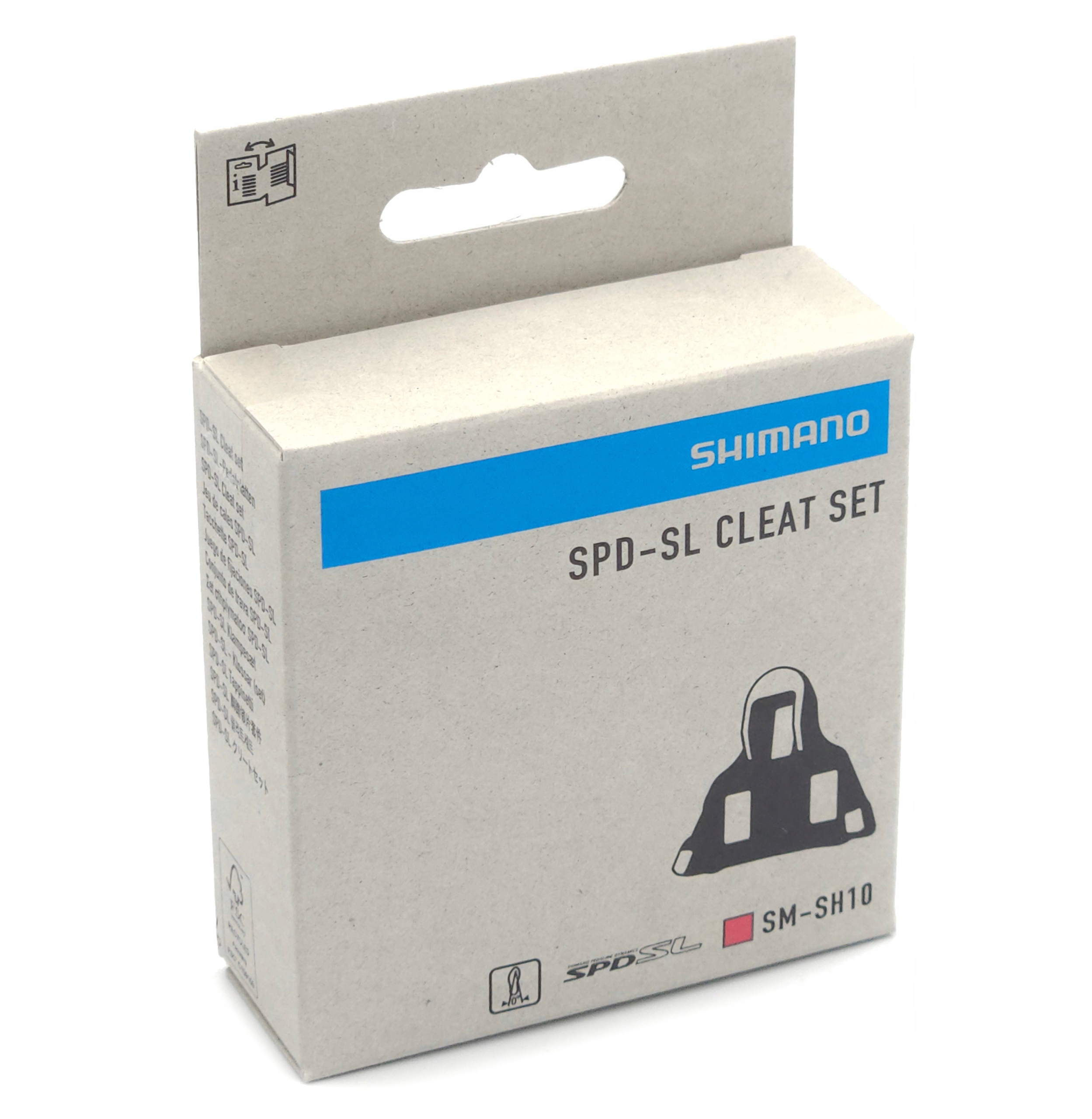 Bloki szosowe Shimano SM-SH10 czerwone 0st para Model SH10