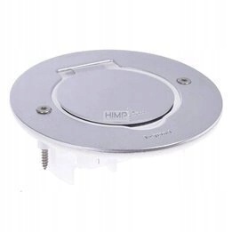 Kryt podlahového otvoru kulatý Inox Legrand 089701
