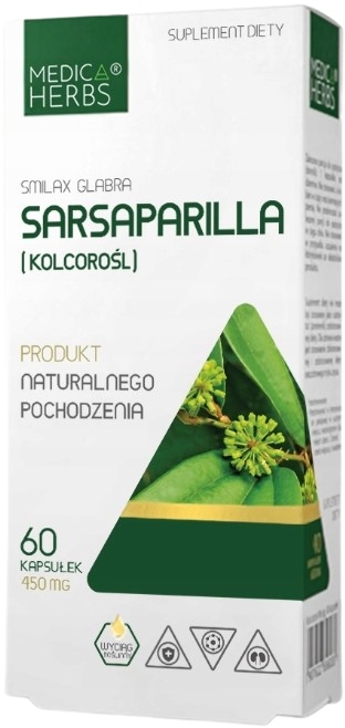 

Sarsaparilla (Kolcorośl) Medica Herbs Reumatyzm