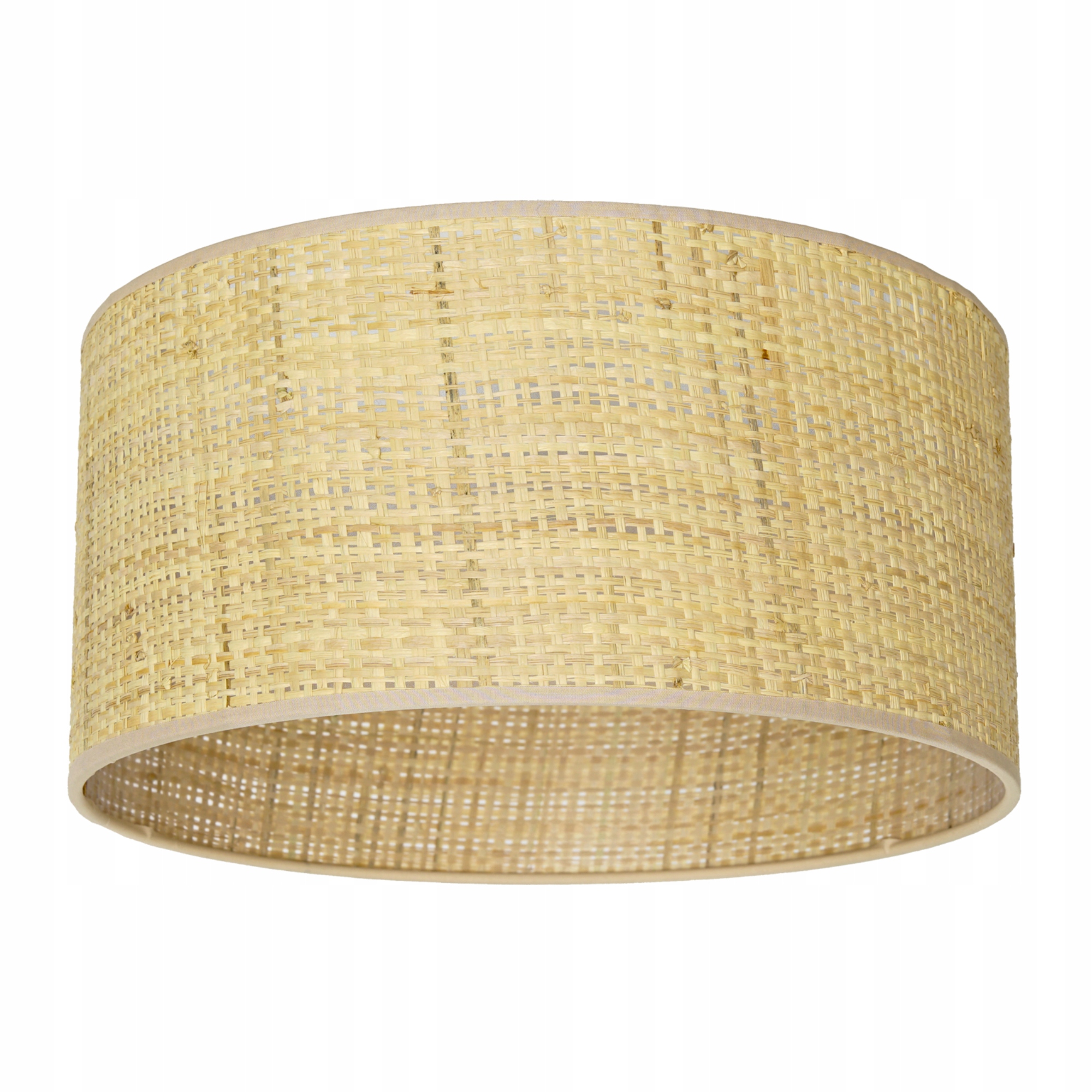 Stínítko Válec Pro Stropní Svítidlo Ratan 30 CM Polský Stínítko Abazur E27 Pro Převisy