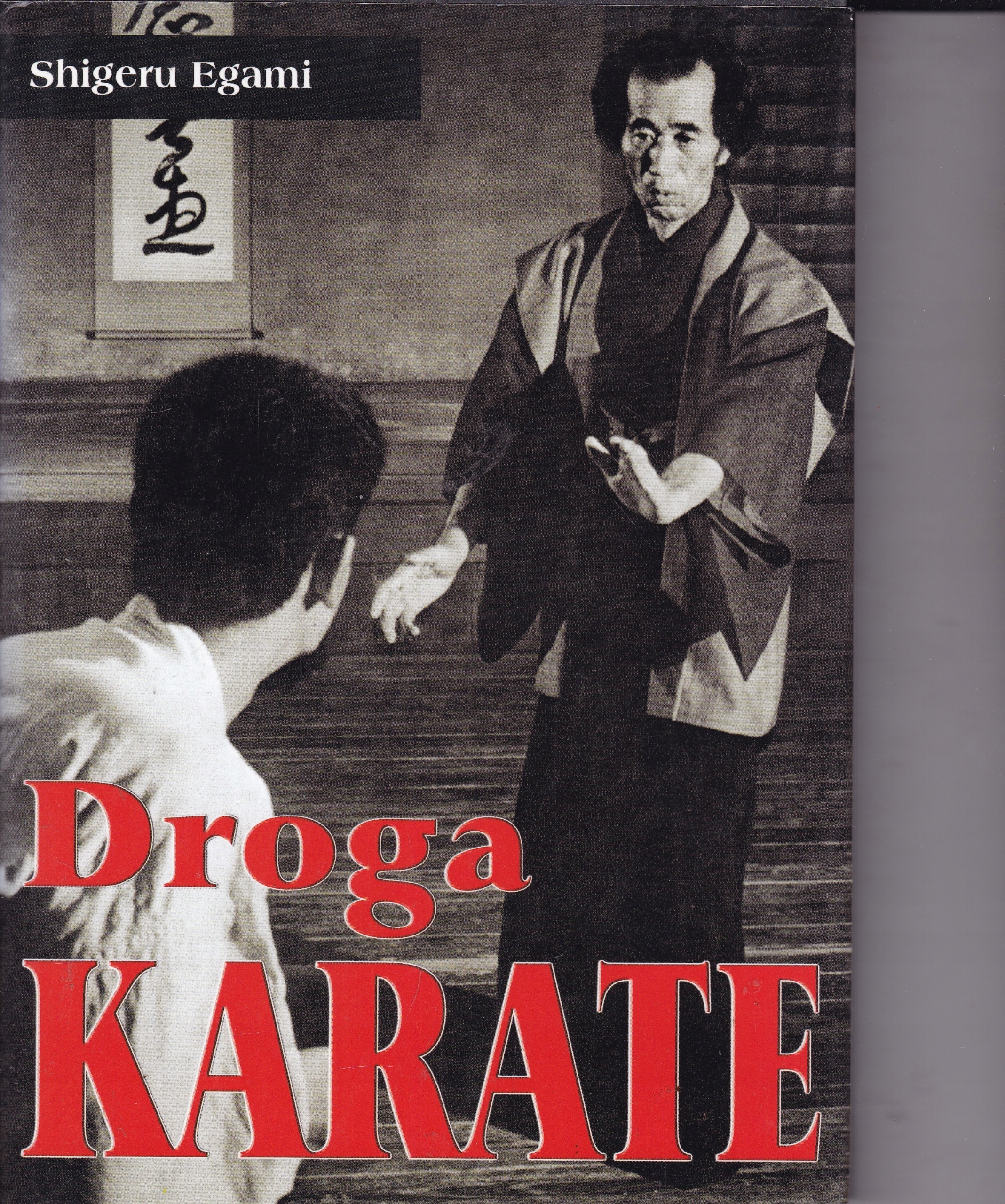 DROGA KARATE - SHIGERU EGAMI