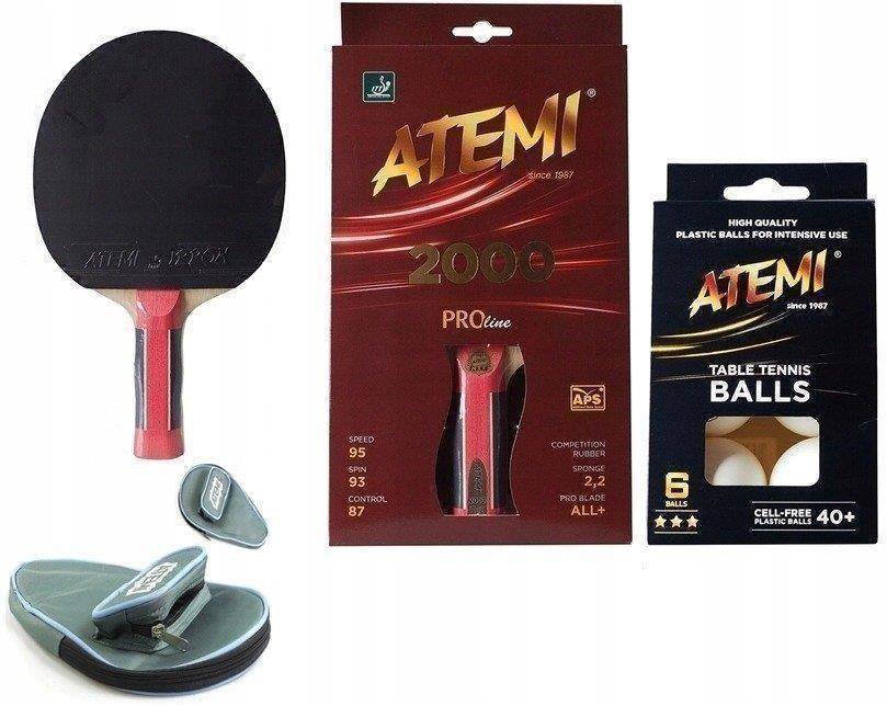 

Rakietka tenis Atemi 2000 CV+pokrowiec+piłeczki***