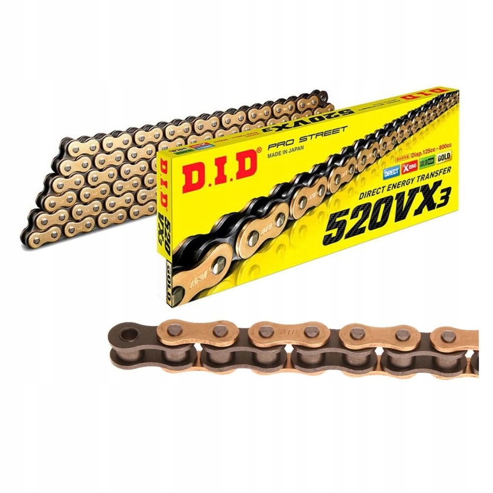D.I.D VX3 reťaz x-ring 520 118
