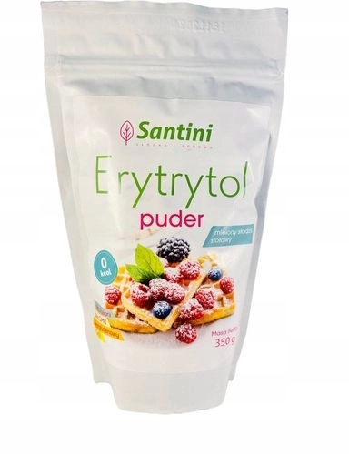 Levně 2x Santini Erytrytol Bezlepkový Pudr 350 g Santini
