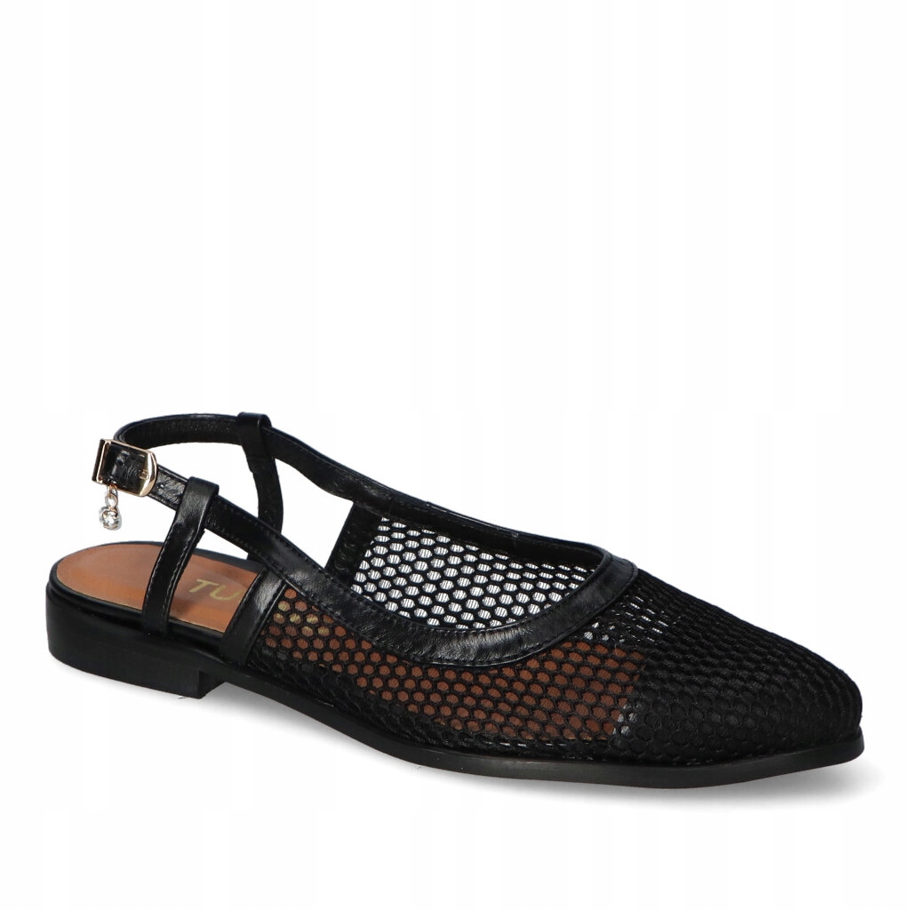 Sandály Tuomo 1919 Černá síťovina 37