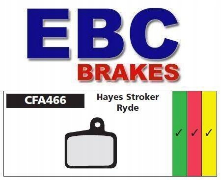Klocki Rowerowe Ebc Hayes Stroker Ryde CFA466HH