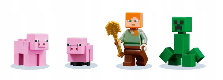 LEGO MINECRAFT Dom w Kształcie Świni 21170 Numer produktu 21170