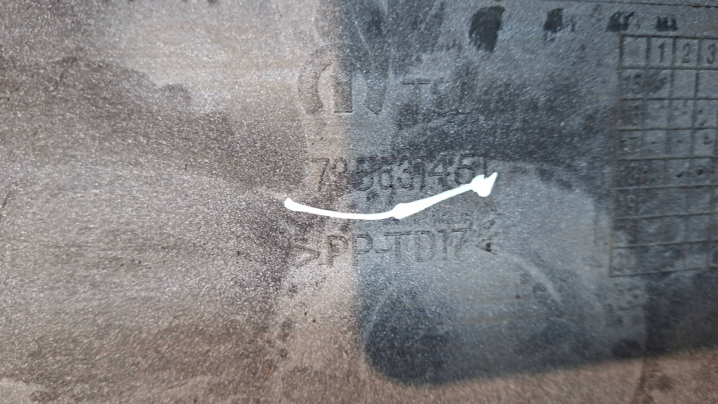 front bumper 735631451 FIAT TIPO II KOMBI HB 2015