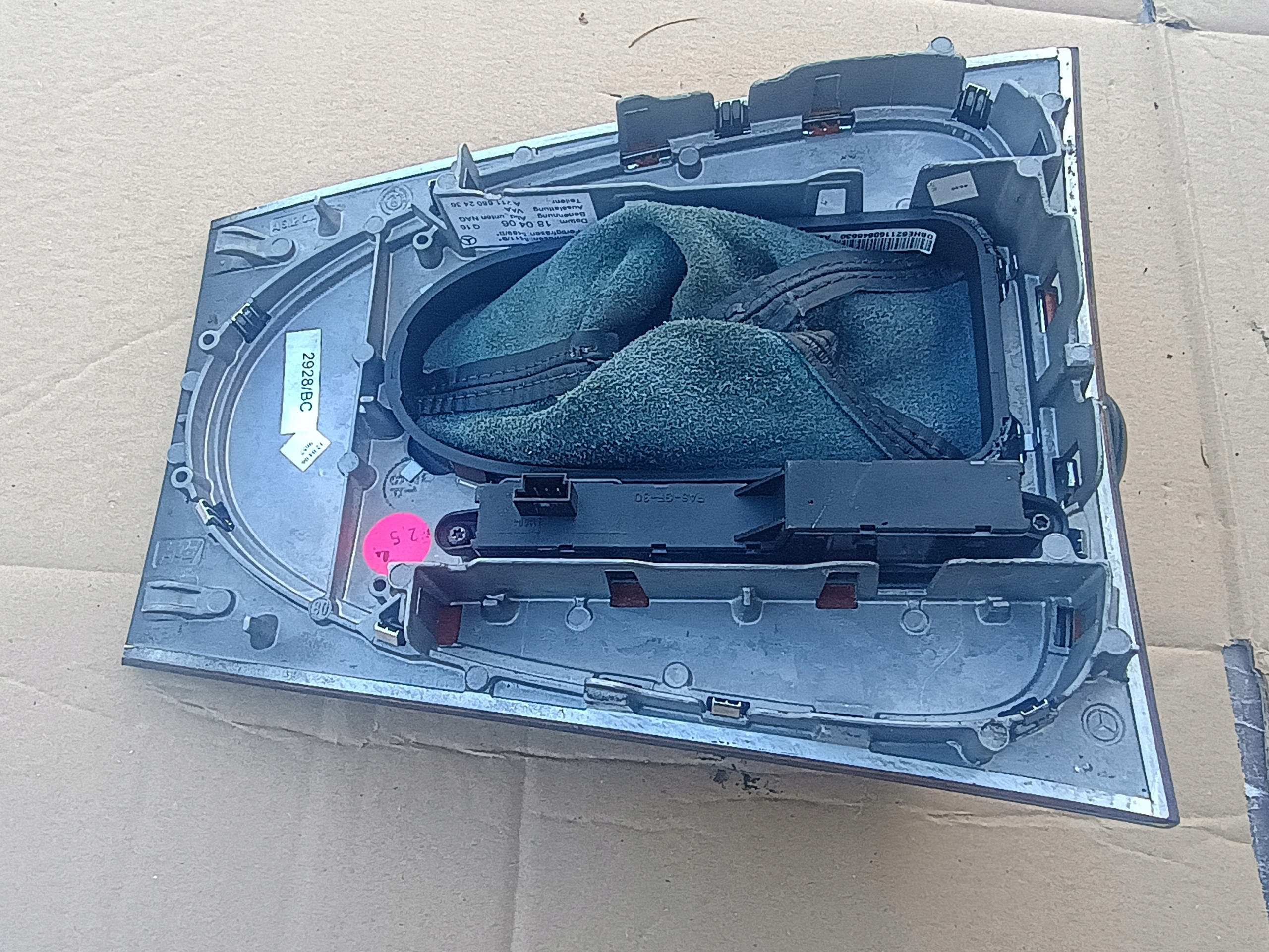 Pomello ingranaggi ghetta MERCEDES E W211 ORG.AWANGARDE