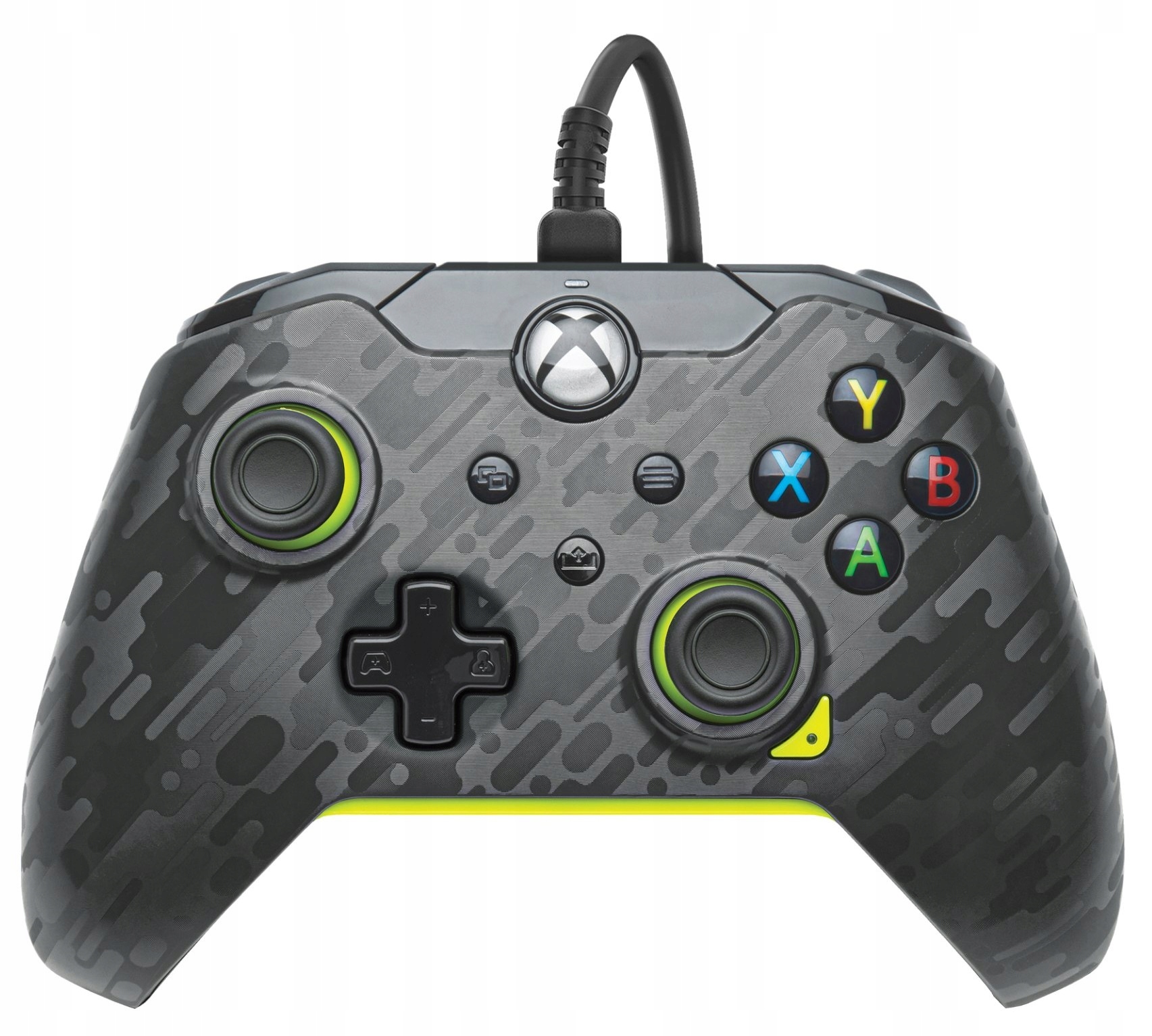 

Pdp Xsx Xo Pc Pad przewodowy Electric Carbon