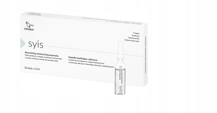 Syis hydratační a výživné ampule 10 x 3 ml