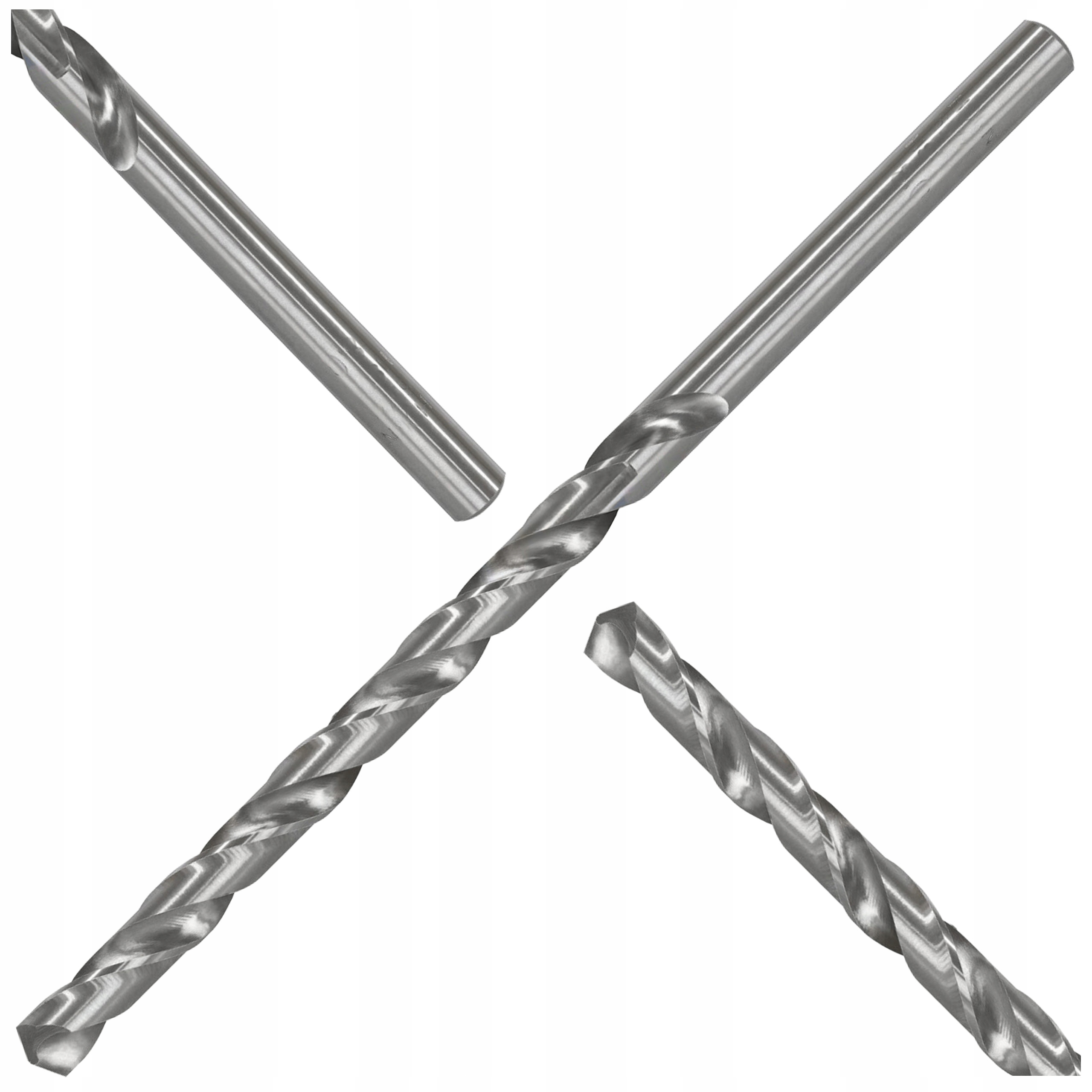 WIERTŁO DO METALU PRZEDŁUŻANE SZLIFOWANE DŁUGIE 7.0x156mm