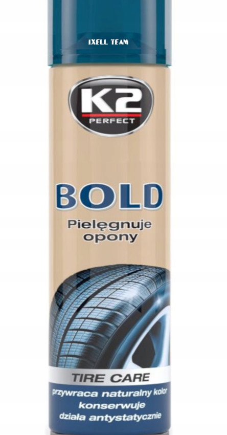 BOLD K2 LEŠTIDLO NA PNEUMATIKY objem 600 ml v spreji 1019