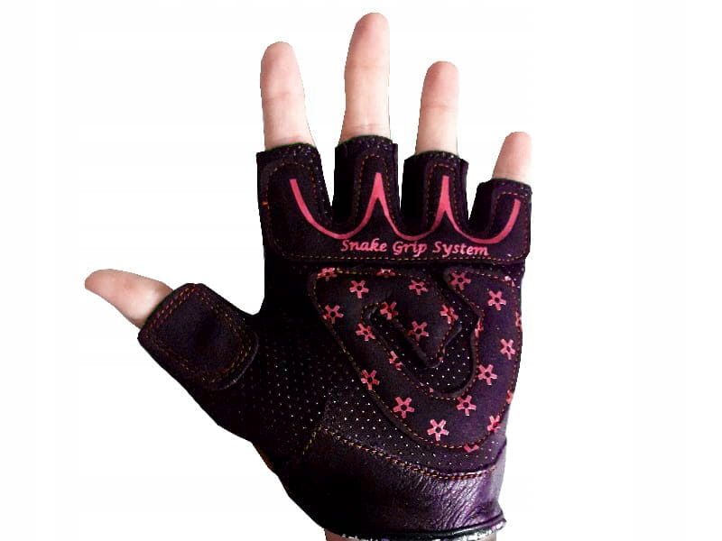 RĘKAWICZKI DAMSKIE VENOM TRENINGOWE NA SIŁOWNIĘ FITNESS ROZMIAR M Marka inna