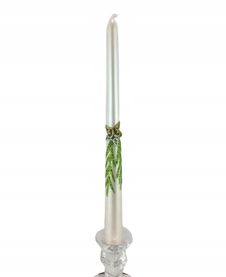 

Świeca Perłowa Długa 29CM Gwiazda Święta