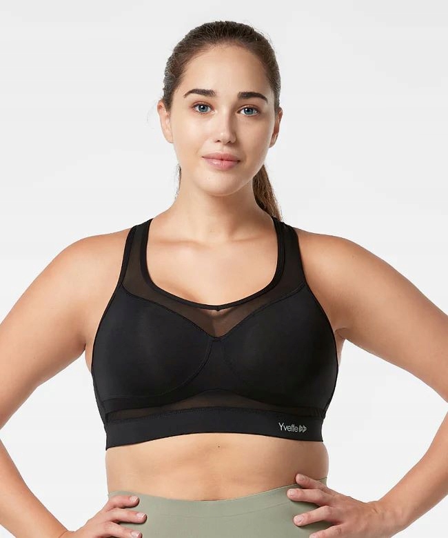 Biustonosz sportowy Top Siatkowy Do Biegania Yvette Wysokie wsparcie R. 2XL Kod producenta biust
