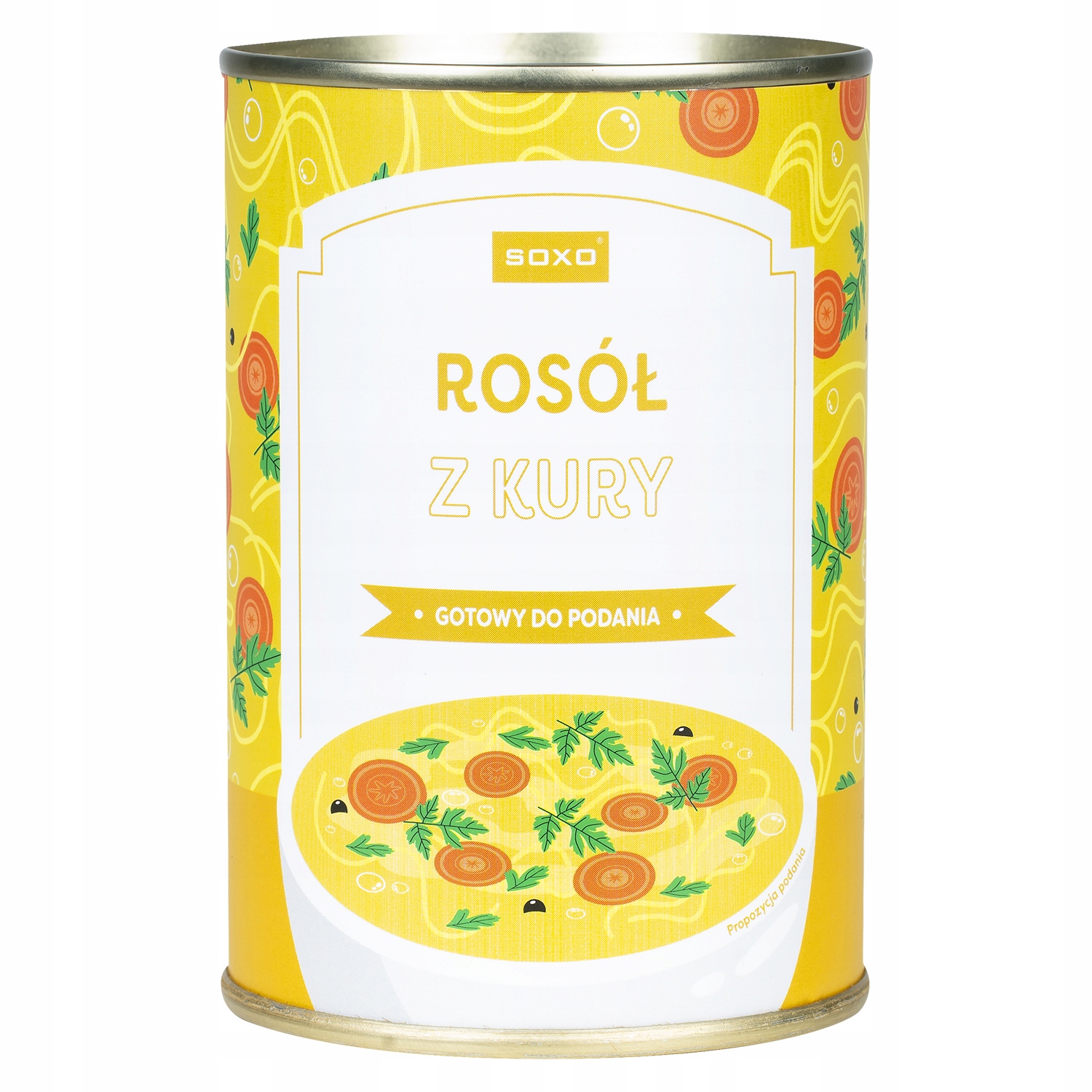 

Skarpetki Rosół W Puszce Soxo Dla Babci