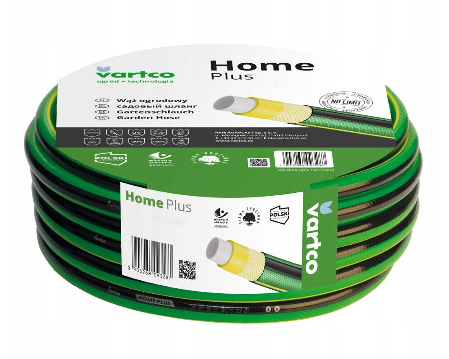 

Wąż ogrodowy Vartco Home Plus 50m 3/4"