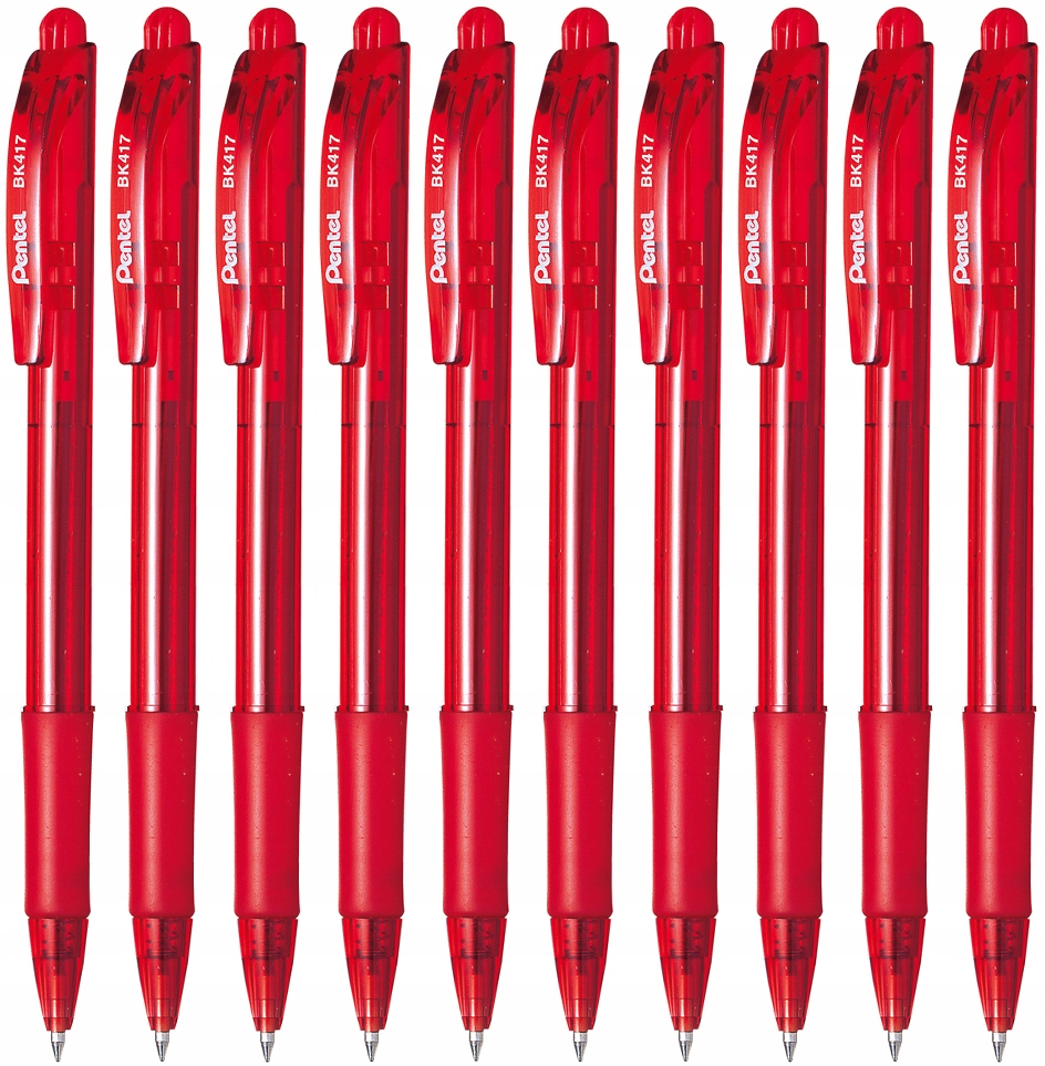 

Długopis Automat Pentel Bk 417 Wow Czerwony x 10