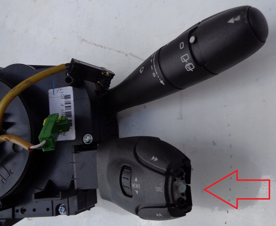 PEUGEOT 207 07 R MANETKA PRZEŁĄCZNIK ZESPOLONY Producent części Inny