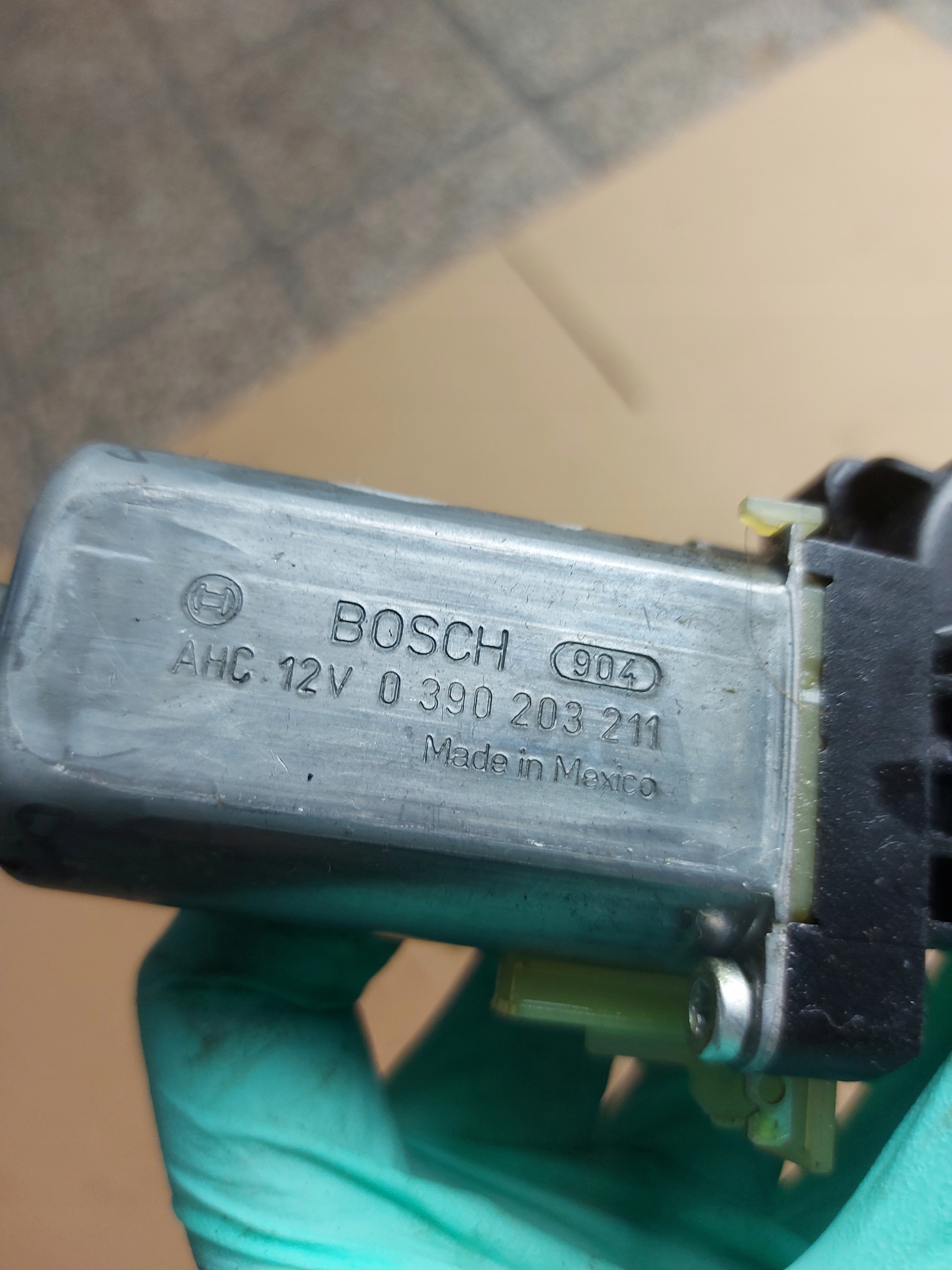 mini motor seat left front MERCEDES R W251 ML 164