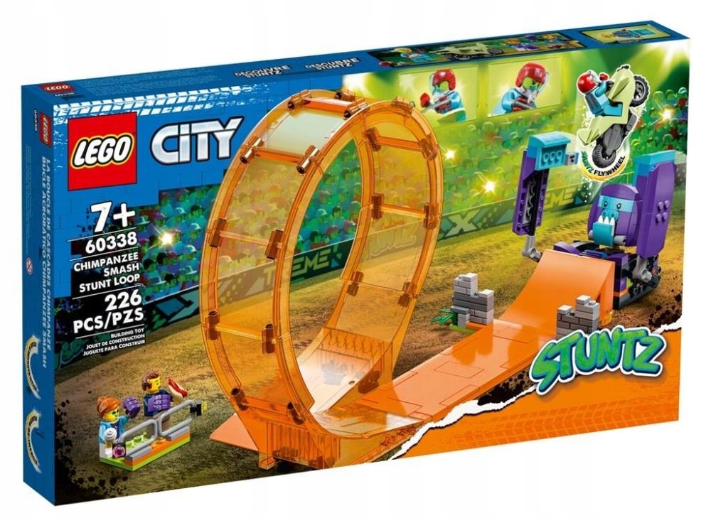 Lego (r) Městská Kaskadérská Smyčka A Šimpanz Demolka