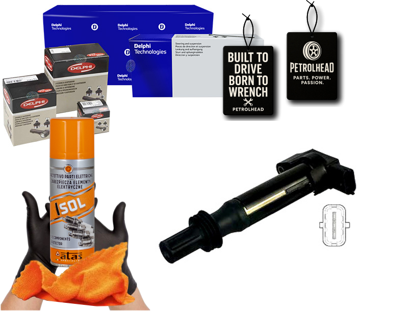 Zapalovací Cívka Citroen DS3 1.2 Vti 12- Delphi #Petrolhead Pro+ Kit4