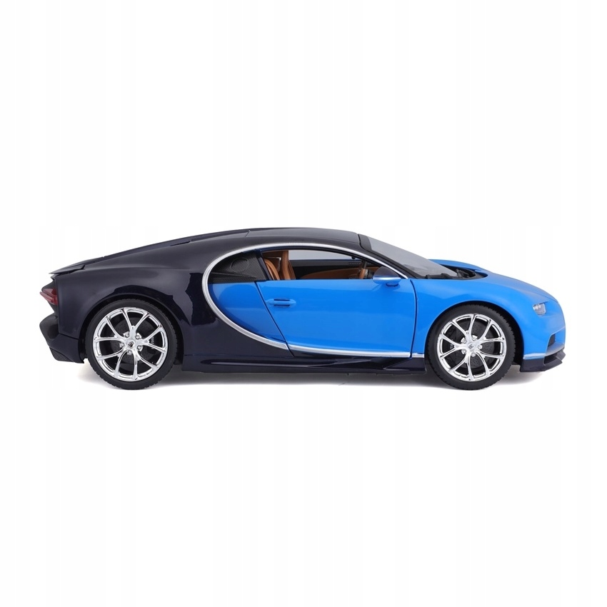 Bugatti Chiron 1:18 model Bburago 18-11040 nieb. Długość 17.5 cm