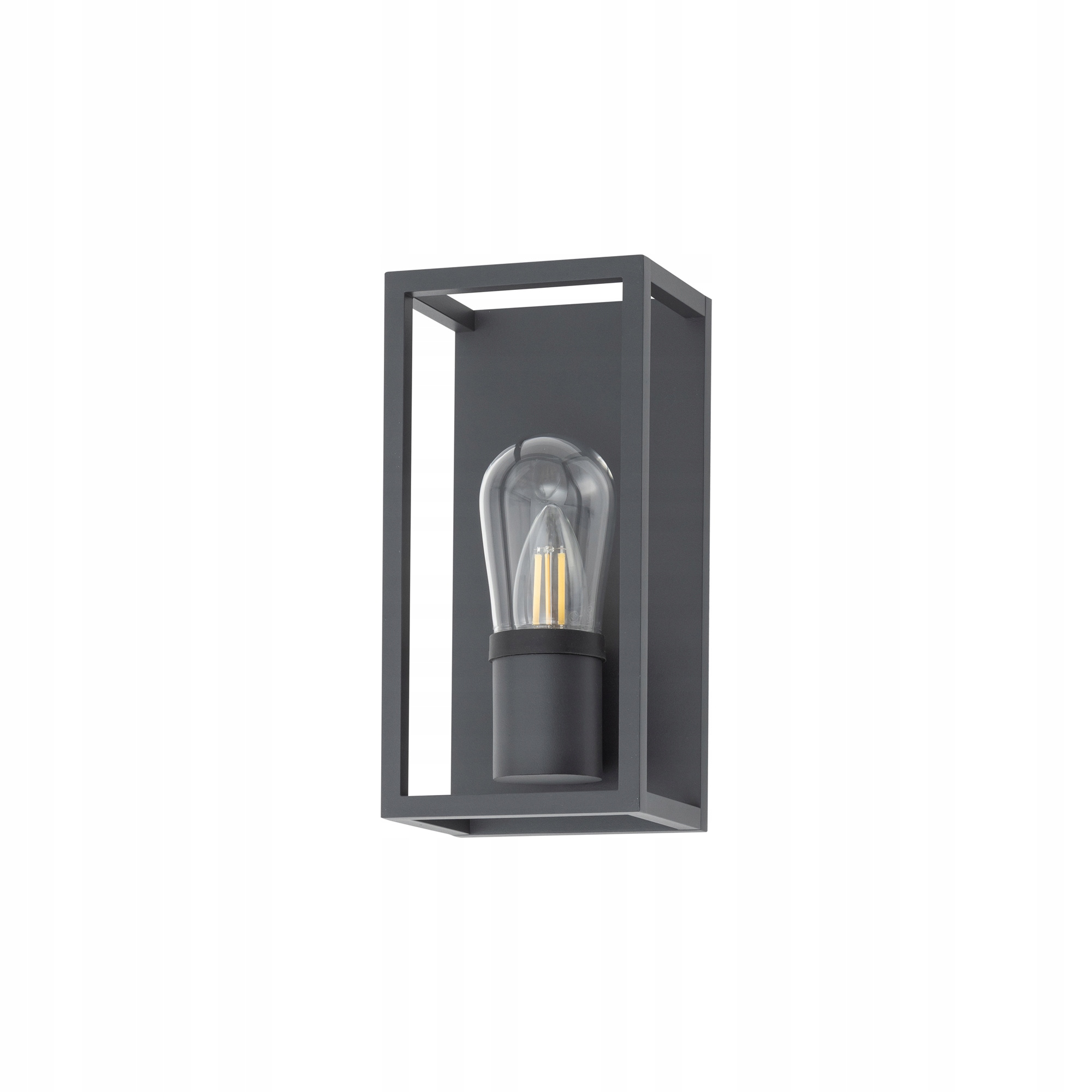 Nástenná lampa Nowodvorski Margot 1xE14 grafitová IP54 fasáda terasa
