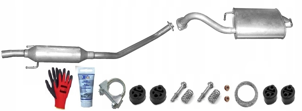 Toyota Corolla Verso 1.6i 16V 81kW (2001-1/2004) Tlumič sada bonus