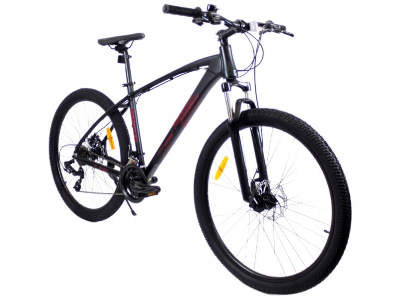 Rower górski Mtb Sirox Tornado M18 27.5 cale Czarno-czerwony