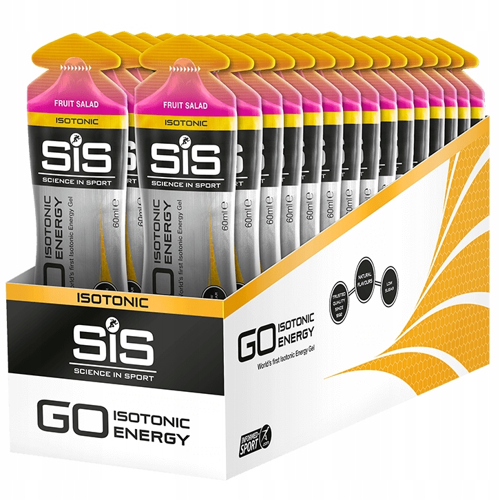 Sis Go Isotonic Gel Energetický Gel 30x60 ml Ovocný ovocný salát