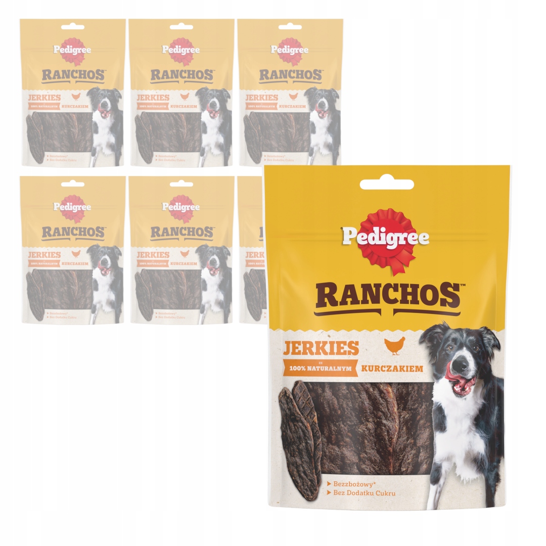 Levně Pedigree Ranchos Originals 7x70 g Psí Pamlsek s kuřecím masem