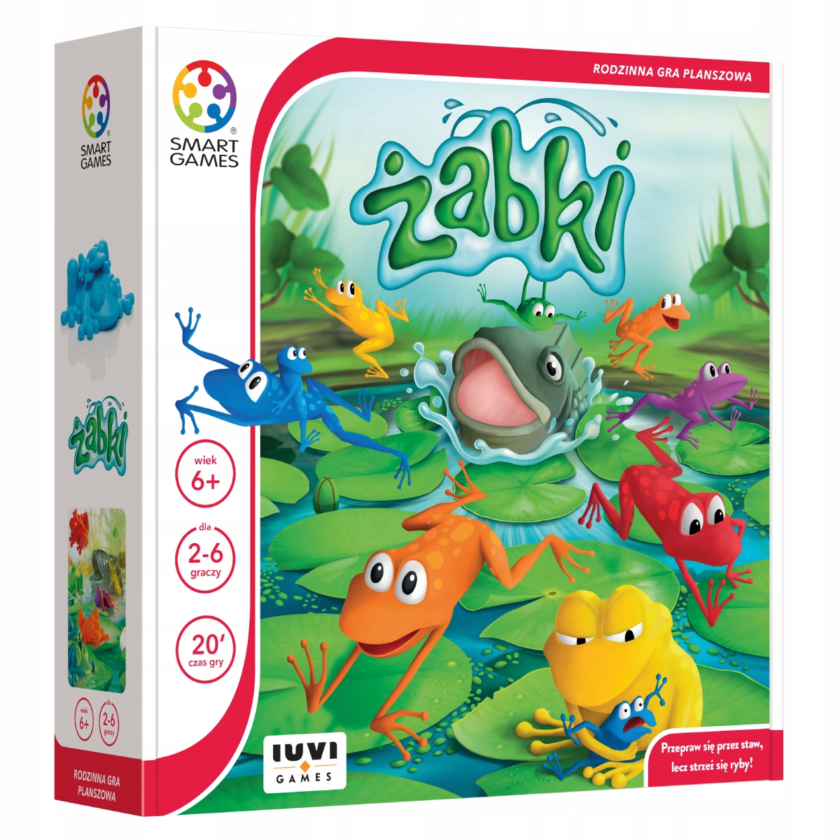 Gra logiczna Żabki Smart Games Iuvi