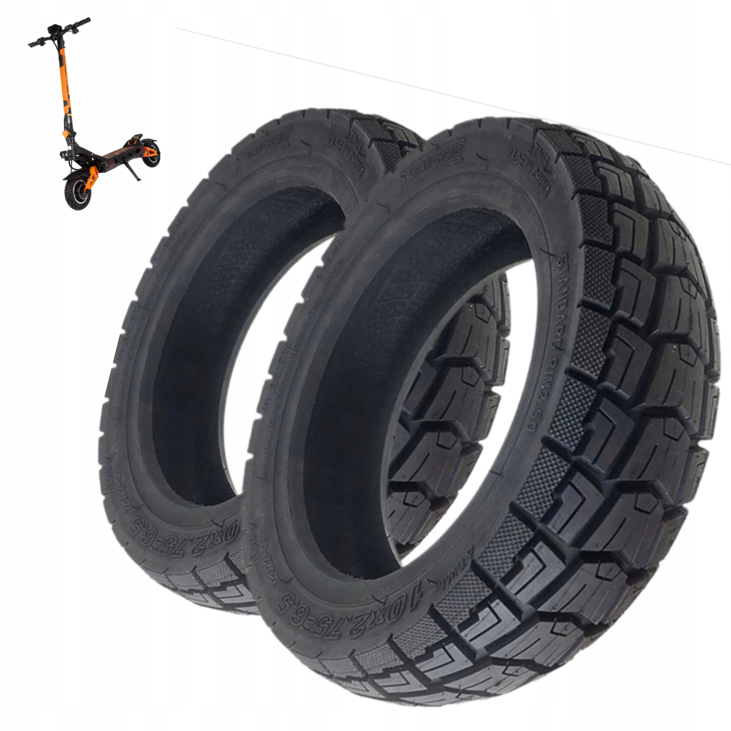 2x Opona 10x2.75-6.5 do Kamikaze K1 Plus/MAX KuKirin G2, G3/Ruptor R1,R3,R6