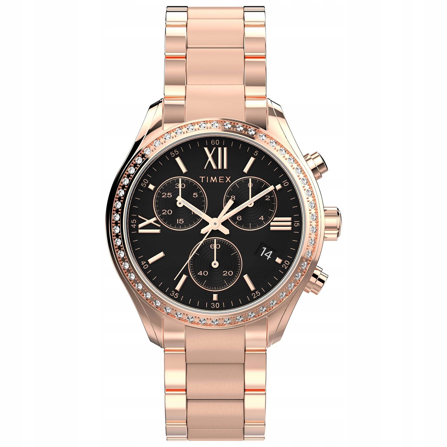 Dámské hodinky Timex TW2W20100 růžové zlato