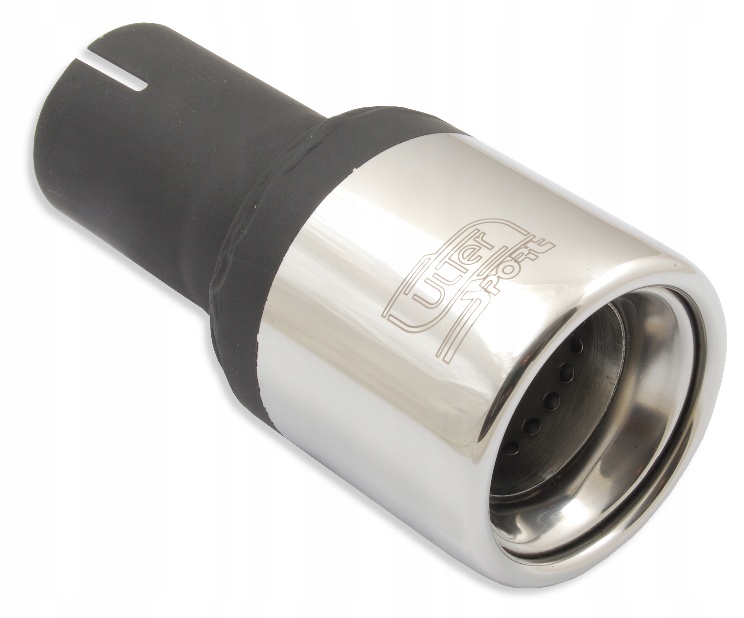 Końcówka Tłumika wydechu okrągła 80 mm Krótka