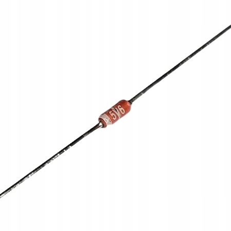 Dioda zenera BZX55C5V6 5,6V, 0,5W, 5%, DO35, Tfk 20szt