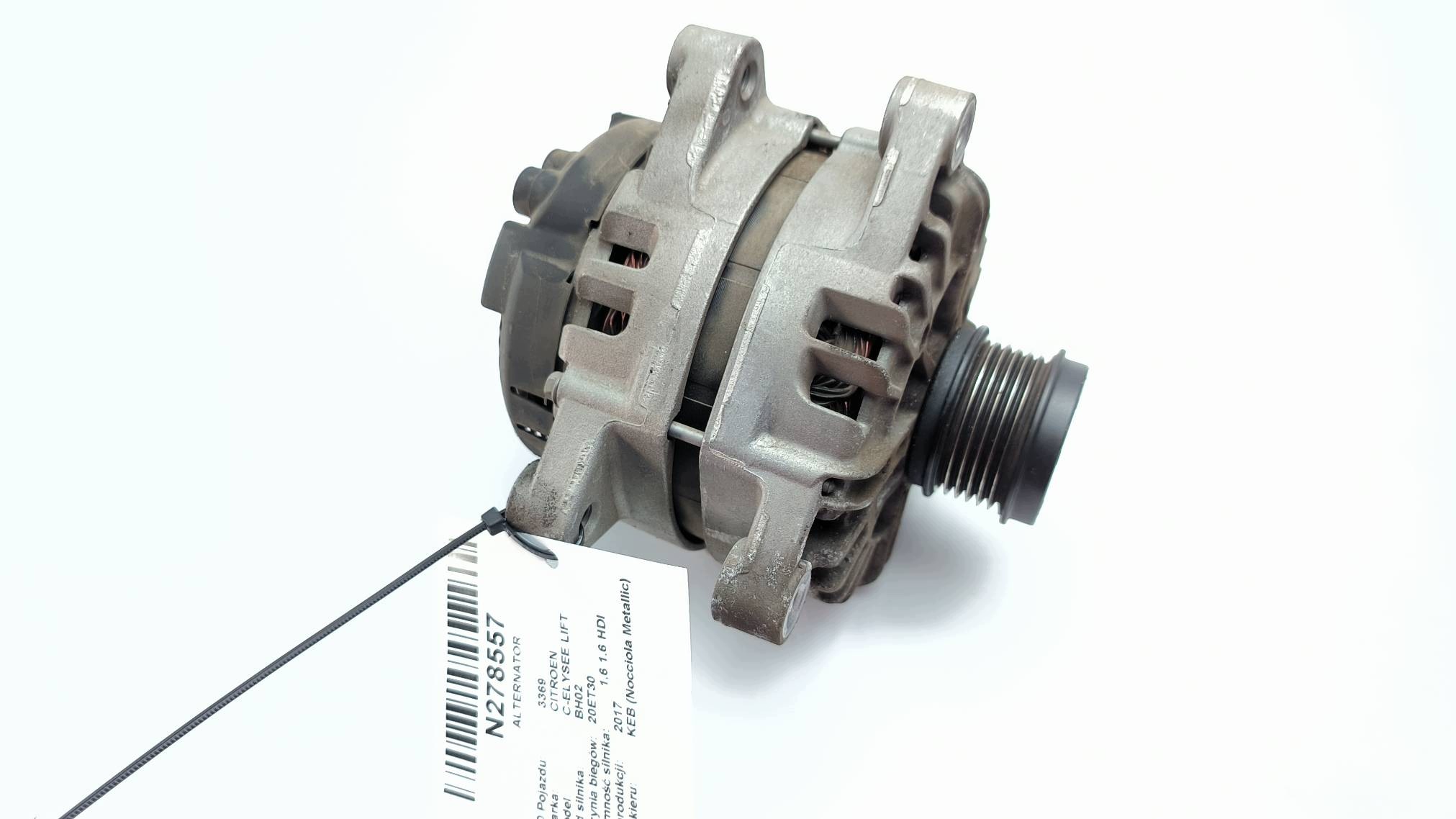 ALTERNATOR 9810525380 CITROEN C-ELYSEE LIFT