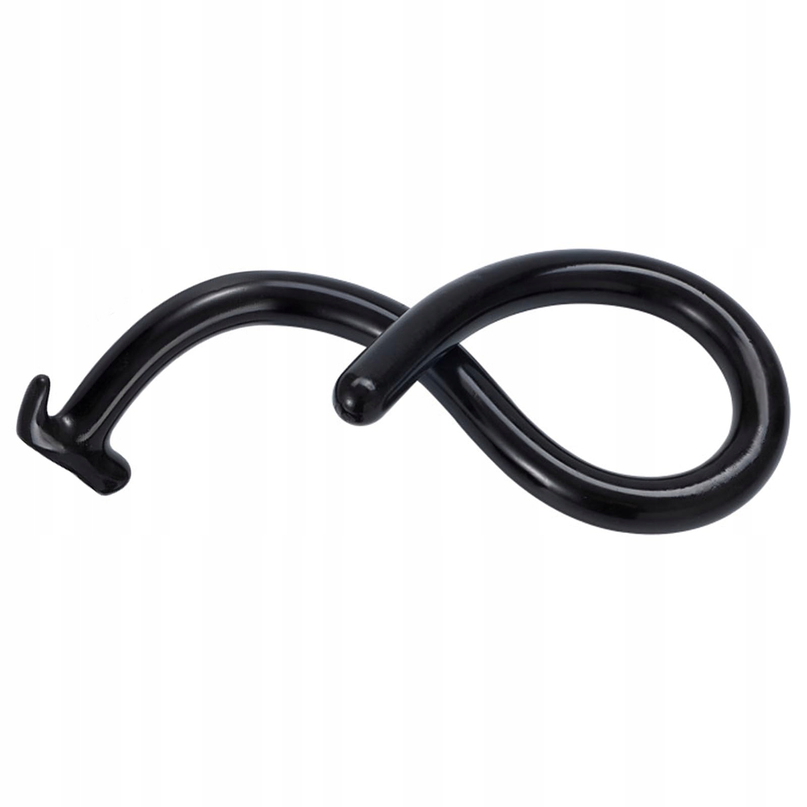 BDSMJOY Długi Analdildo 60 cm Czarny Plug Analny Dla Par Kobiet Mężczyzn — miniatura 9