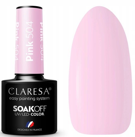 

Claresa Lakier Hybrydowy Pink 504