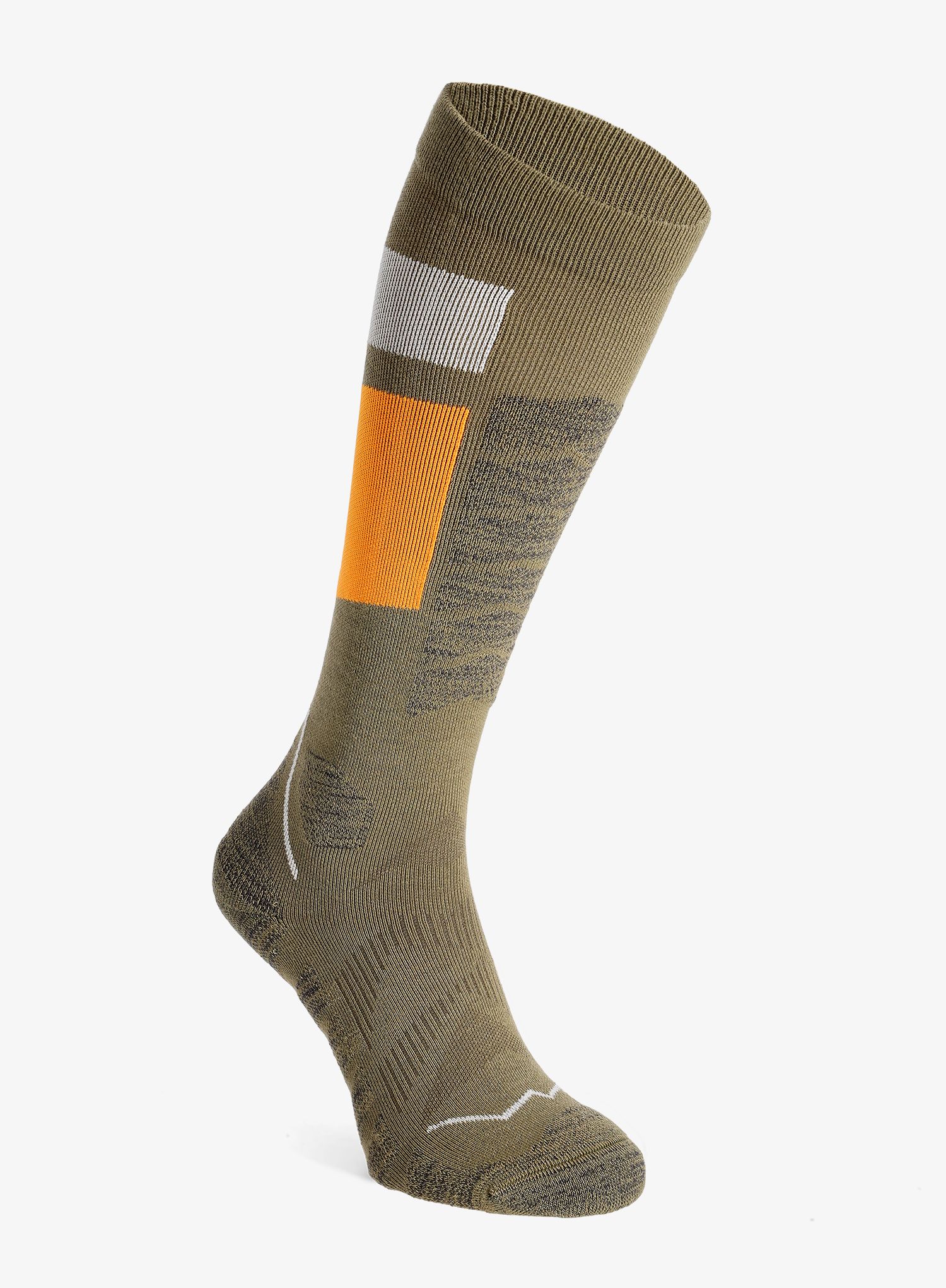 Ponožky Buff Thermonet Over the Calf Socks olivově zelené 36-38